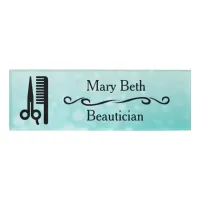 Personalized Beautician Beauty Salon Name Tags