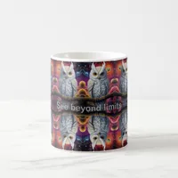 Cosmic Owl of Wisdom Coffee Mug