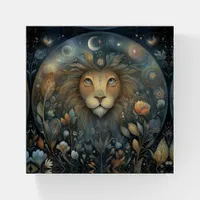Leo Lion Zodiac Astrology Mystical Birthday Paperweight