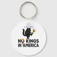 No Kings In America We The People Political Minima Keychain