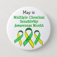 MCS Multiple Chemical Sensitivity Button