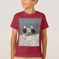 Funny Eagles and Seagull T-Shirt