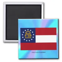 Georgia State Flag Magnet