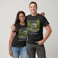 Stealth Mode Crocodile Funny Tee
