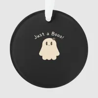 Halloween Just a Boo Trick or Treat Style Ornament