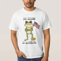 No Kings in America Anti-Trump Protest  T-Shirt