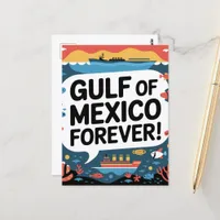 Gulf of Mexico Forever Postcard