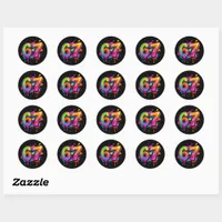Trendy Modern Teen IYKYK 6-7 67 Stickers