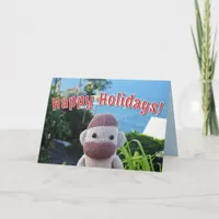 Sock Monkey - Socky Christmas Cards