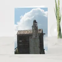 Grain Elevator Vertical Card