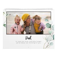 Photo Template Greenery Dad ID931  Calendar