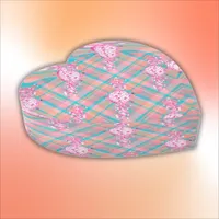 Blue, Pink & Peach Pattern | Paperweight