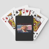 No Kings In America Anti-Trump Creative Design Poker Cards