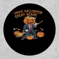 Make Halloween Great Again – Spooky Autumn Quote Patch