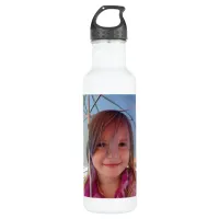 Personalized Water Bottle, Add Your Picture!    Stainless Steel Water Bottle