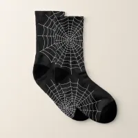 Halloween Spooky Spider Web Novelty Socks