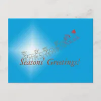 Postcard - Sleigh Greetings