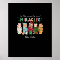 Funny Nicu Nurse Nurse Appreciation Christmas Poster