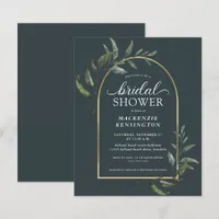 BUDGET Dark Eucalyptus Arch Bridal Shower