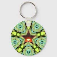 Sunset Star Keychain