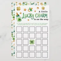 Lucky Charm Irish Baby Shower Bingo Game