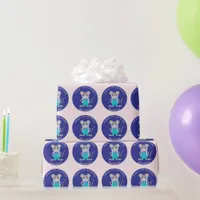 Cute and elegant little mouse custom Birthday Wrapping Paper