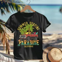 Summer Surfing Paradise California T-shirt