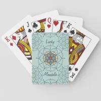 Lucky Mandala Custom Playing Cards