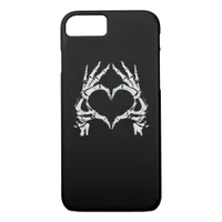 Skeleton Heart Hands - Halloween - Skeleton Hands  iPhone 8/7 Case
