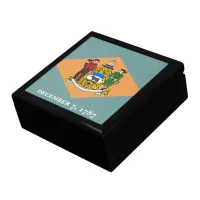 State of Delaware Flag Gift Box