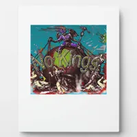 No Kings Classic Modern Minimal Style Plaque