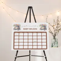 Books Guess Baby Arrival Date Baby Shower Game Foam Board