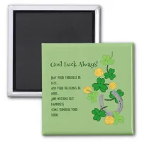 Cutesy Luck for the Irish Magnet