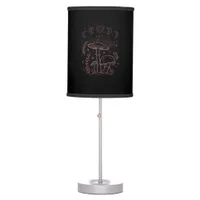 Goblincore Aesthetic Academia Cottagecore Mushroom Table Lamp