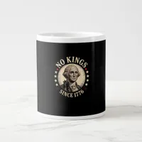 No Kings In America 1776 Freedom Retro Classic Giant Coffee Mug