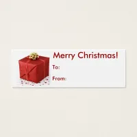 Merry Christmas Present Tag