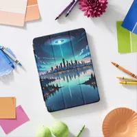 Out of this World - Magical Nighttime Skyline iPad Air Cover