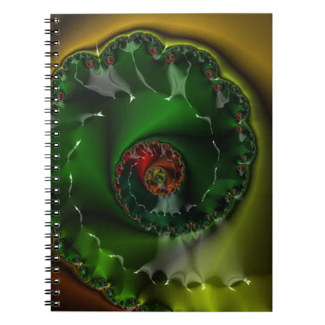 Fractal snail notebook