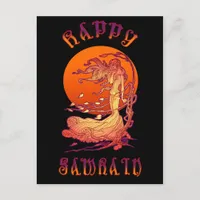 Samhain Postcard