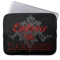 Embrace the Darkness Laptop Sleeve