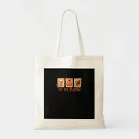 Tis The Season Pumpkin American Football Thanksgiv Tote Bag