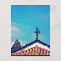Rooftop Visitors : Funchal, Madeira (Portugal) Postcard