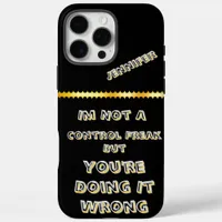 Funny Flame flicker with a funny witty saying  iPhone 16 Pro Max Case