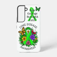 Lyme Disease Awareness Ribbon Samsung Galaxy S22 Case