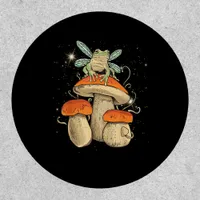 Cute Cottagecore Aesthetic Mushroom Frog Goblincor Patch