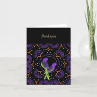 Tropical Bird Thank You Card