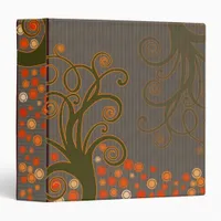 Swirl Wonderland Artistic Binder