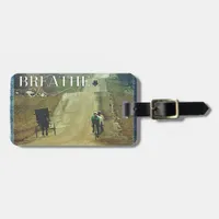 Horse and Buggy and Bicycles Luggage Tag