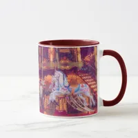  childhood dream - old horse carousel mug