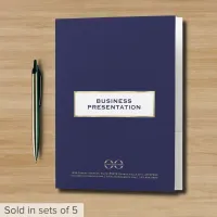 Simple Presentation Folder with Logo